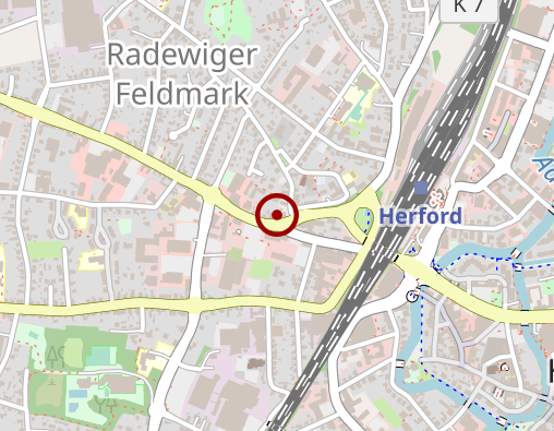 Karte: DRK Häusliche Pflege Herford