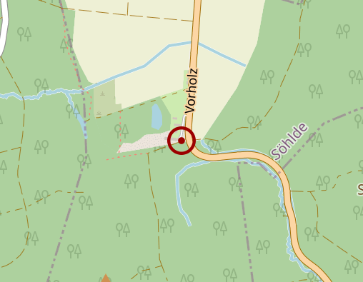 Karte: Alten- und Pflegeheim Landhaus Vorholz GmbH