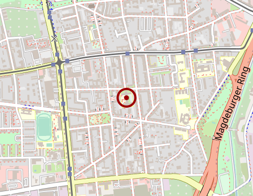 Karte: SALUS gGmbH APH "St. Georgii" - Bereich Tagespflege