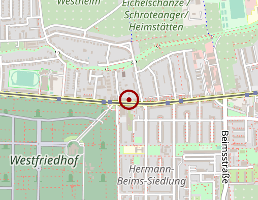 Karte: Aue Bestattungen GmbH