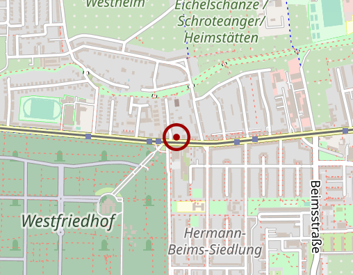 Karte: Bestattungshaus Elbe GmbH