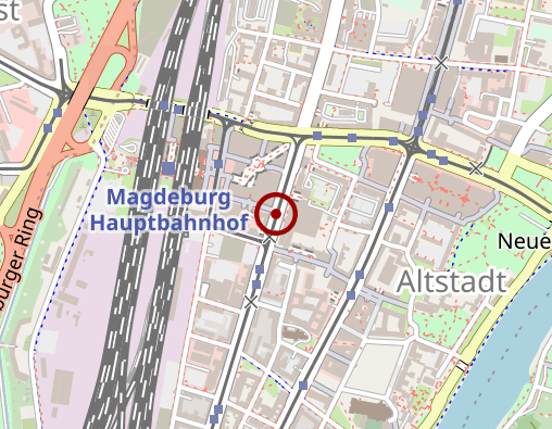 Karte: Die Apotheke am Hauptbahnhof