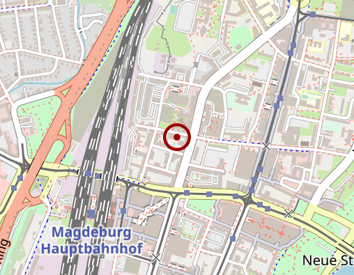 Karte: Pfeiffersche Stiftungen Magdeburg Zentrum für Demenzkranke Hedwig-Pfeiffer-Haus