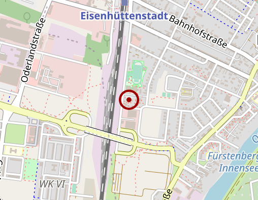 Karte: DRK-Sozialstation Oderland