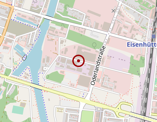 Karte: AWO Sozialstation Eisenhüttenstadt