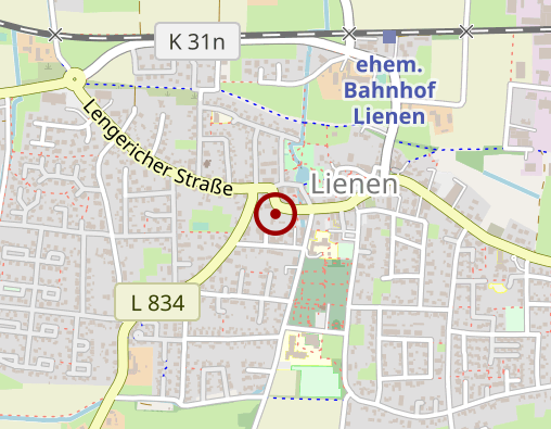 Karte: Diakoniestation Lienen