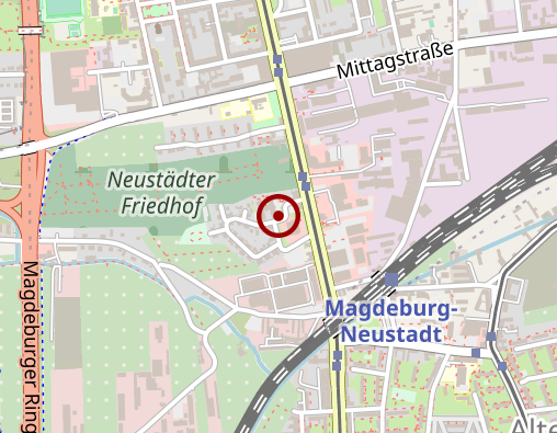 Karte: DPUW Deutsche Pflege und Wohnstift GmbH Seniorenheim Lübecker Straße