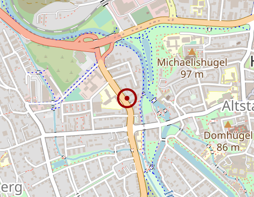 Karte: Christophorusstift Pflege gGmbH Haus Christophorus Tagespflege