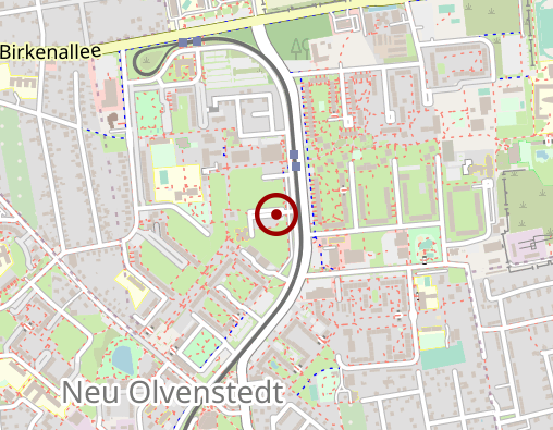 Karte: HUMANAS Pflege GmbH & Co. KG