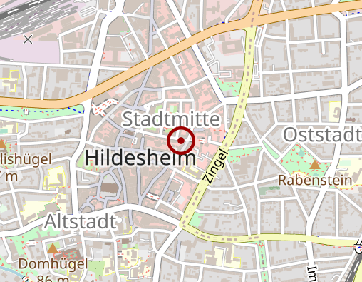 Karte: Rücken im Zentrum