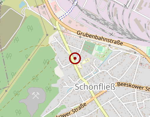 Karte: Hoffmann Jörg Taxibetrieb