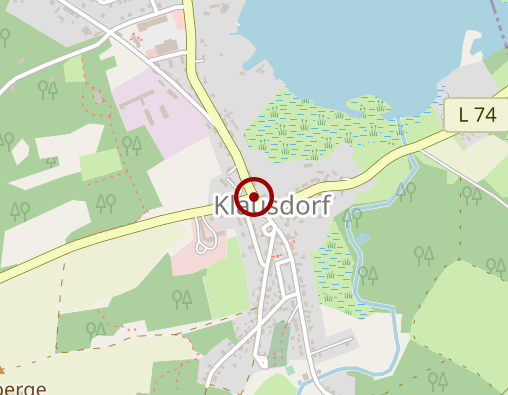 Karte: Hauskrankenpflege Krüger GmbH -Tagespflege-