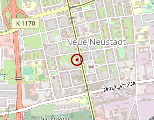 Karte: "Am Nicolaiplatz" Physiotherapie & Podologie Sabine Rödiger