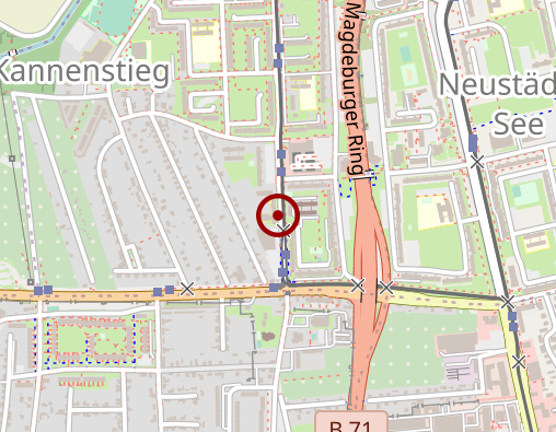 Karte: Wohnpark "Albert Schweitzer"