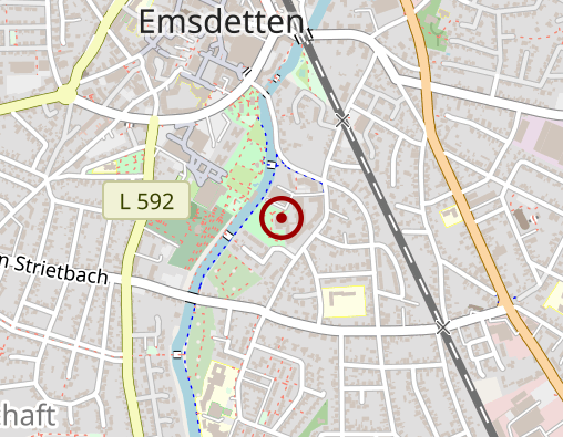 Karte: Marienhospital Steinfurt; Standort Steinfurt, Tagesklinik für Psychosomatik und Psychotherapie