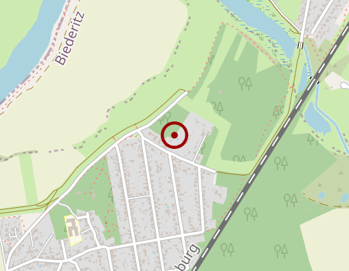 Karte: HUMANAS Pflege GmbH & Co. KG Wohnpark Biederitz - Tagespflege