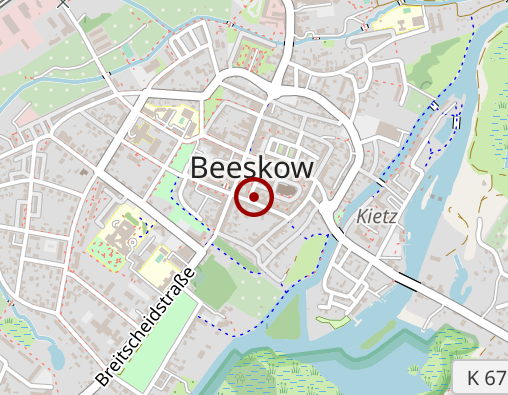 Karte: Pflegezentrum OhneSorge-GmbH Sabine Ohnesorge