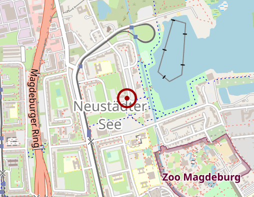 Karte: NuSZ Kranichhaus