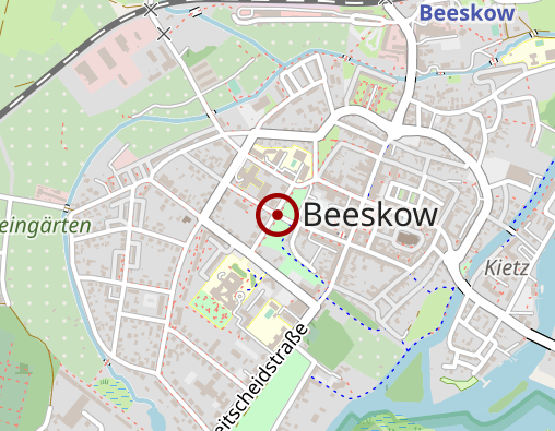 Karte: Pflegedienst BEESKOMM