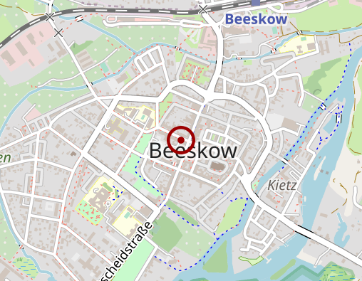 Karte: Beeskomm e. V. KBS u. Betr. Wohnen amb.