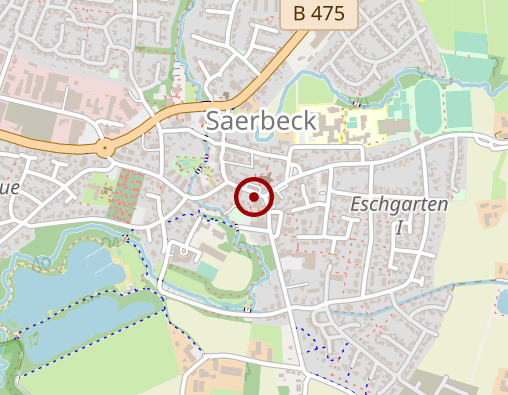 Karte: Emsdett. Beerdigungsinstitut