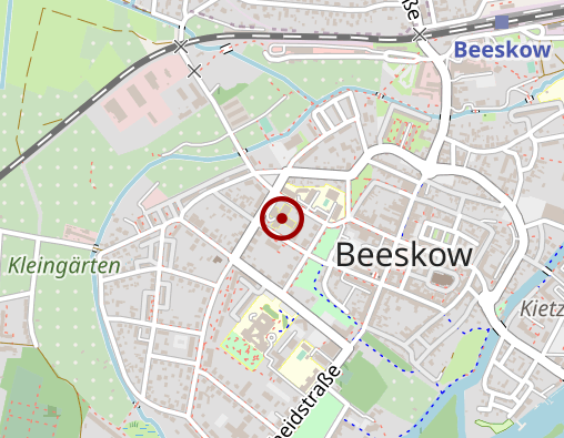 Karte: Pflegedienst "Theodor Fontane"