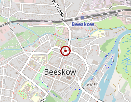 Karte: DRK Pflegestützpunkt Beeskow MOL