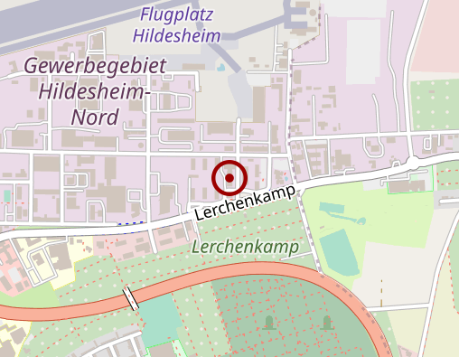 Karte: Lebenshilfe f. Menschen mit geistiger Behinderung Kreisvereinigung Hildesheim eV Küchenbetrieb