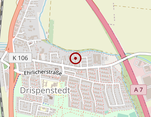 Karte: Arbeiter-Samariter-Bund LV Nds. e.V. KV Hildesheim/Hameln-Pyrmont Tagespflege