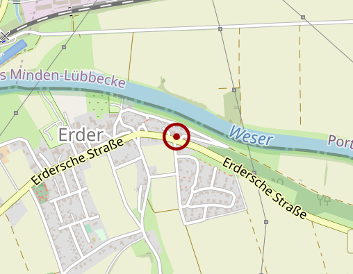 Karte: Ambulanter Pflegedienst Weserblick