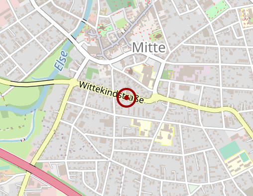 Karte: Tagespflege Bünde