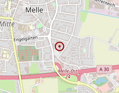 Karte: Diakonische Altenhilfe in der Region Melle gGmbH