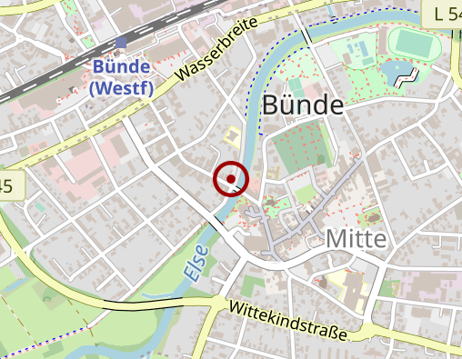 Karte: Mobilitas GmbH Pflegedienst Bünde