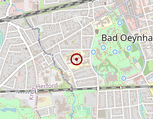 Karte: Johanniter - Ordenshäuser Bad Oeynhausen gemGmbH