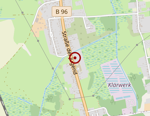 Karte: Ev. Seniorenzentrum "Dietrich Bonhoeffer"