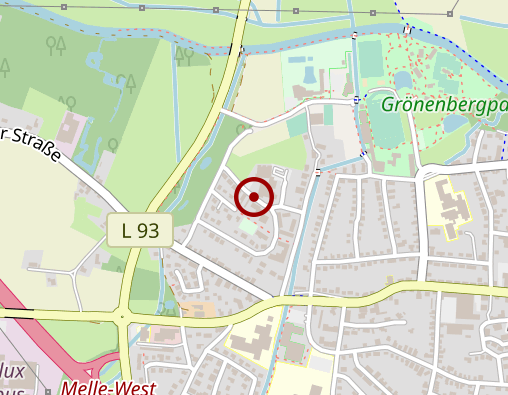 Karte: Deutsches Rotes Kreuz Kreisverband Melle e.V. Tagespflege