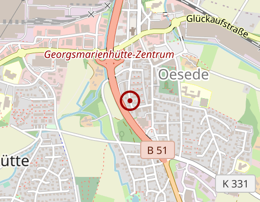 Karte: Häuslicher Betreuungsdienst to Hus UG (haftungsbeschränkt)