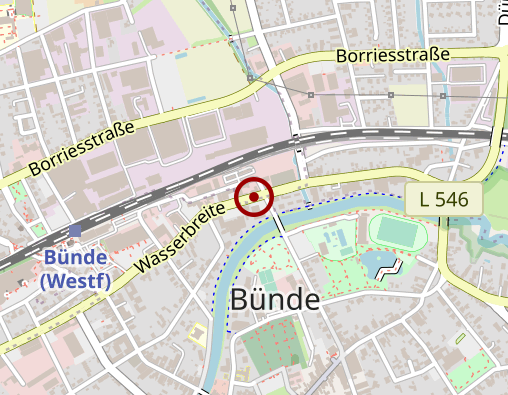 Karte: Diakoniestation Bünde 1