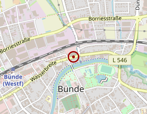 Karte: Diakoniestation Bünde I