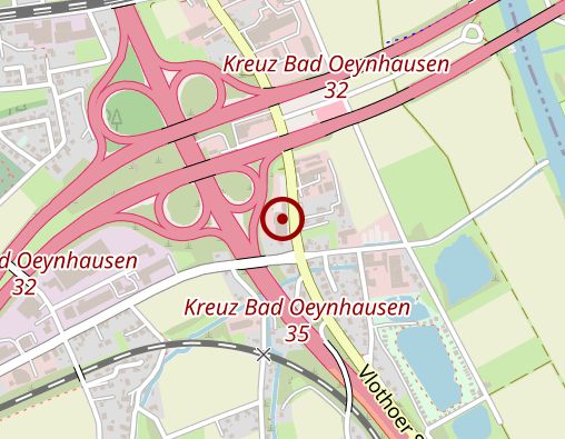 Karte: Johanniter-Unfall-Hilfe e.V. Regionalverband Minden-Ravensberg Soziale Dienste