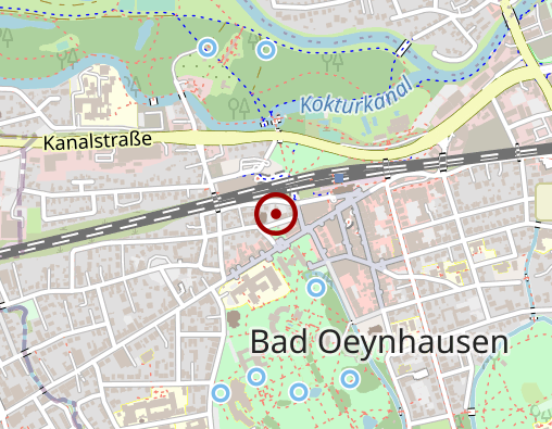 Karte: Diakoniestation im Kirchenkreis Vlotho