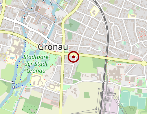 Karte: Familienunterstützender Dienst Wittekindshof Standort Gronau