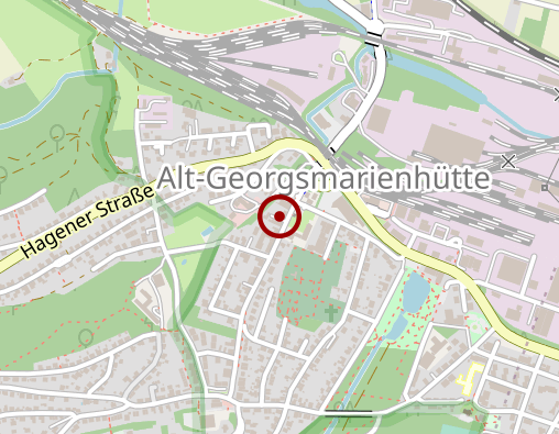 Karte: CARITAS Pflegezentrum Sozialstation