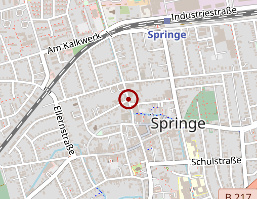 Karte: DRK-Sozialstation Springe