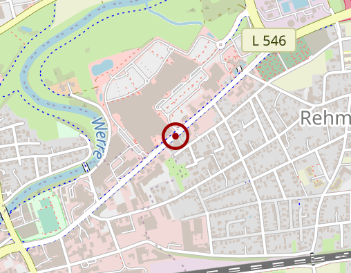 Karte: Apotheke im Werrepark