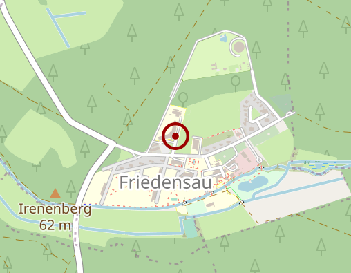 Karte: Advent-Wohlfahrtswerk ambulante Dienste Friedensau