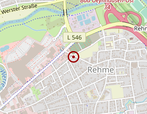 Karte: Apotheke in Rehme