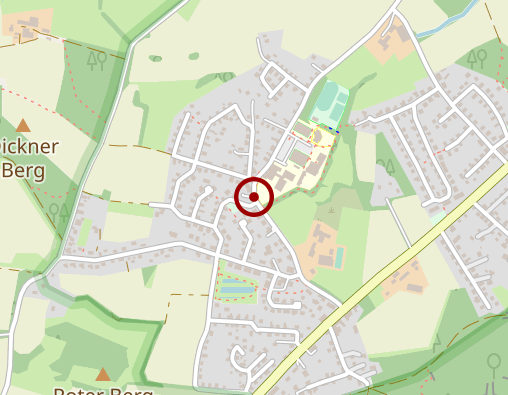 Karte: Tagesdomizil Karl Bröcker