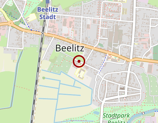 Karte: Gerontopsychiatrische Tagesstätte Beelitz