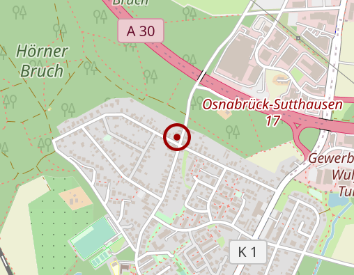 Karte: Baumgarte & Peistrup